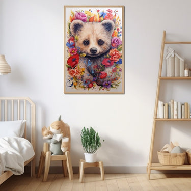Bear Portrait Painting
